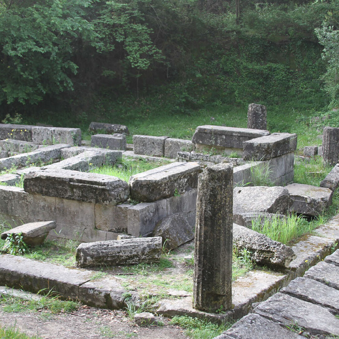 Doric temple Corfu Citypass 1920